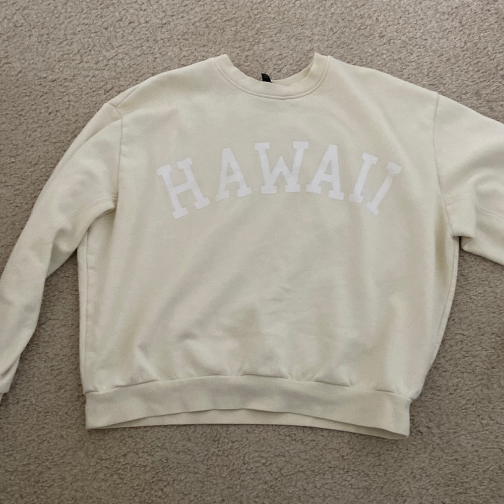 YELLOW HAWAII HOODIE